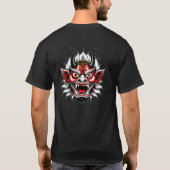 gemaskerde furie t-shirt (Achterkant)