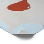 Gemaskerde Marshmallow Drip Poster (Hoek)