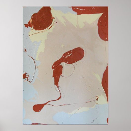 Gemaskerde Marshmallow Drip Poster (Voorkant)