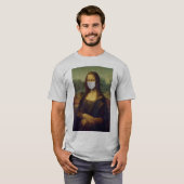 Gemaskerde Mona Lisa 2020 T-shirt (Voorkant volledig)