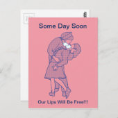 Gemaskerde overs briefkaart (Voorkant / Achterkant)