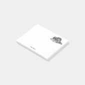  gemaskerde Raccoon Post-it® Notes (Schuin)