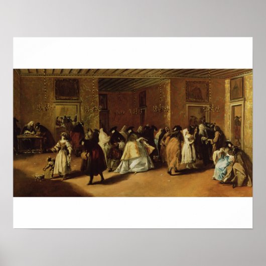 Gemaskerde Vergadering Poster (Voorkant)