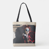 Gemaskerde vrouw in Venetië carnaval Tote Bag (Achterkant)