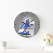 Gemaskerde Warrior Princess Thunder_Cove Grote Klok (Huis)