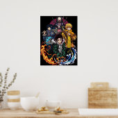 Gematigde demonslaag poster (Keuken)