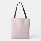 Gematigde gepersonaliseerde naam Monogram Pastel R Draagtas (Achterkant)