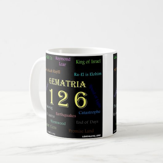 GEMATRIA 126 MUG (Devant gauche)