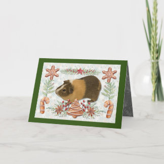 Gemberkoek Cavia Feestdagen Kaart