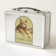 Gemberliefhebber Metalen Lunchbox