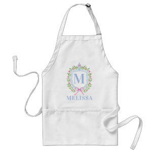 Gemberpot & Kerstbessen Monogram Standaard Schort