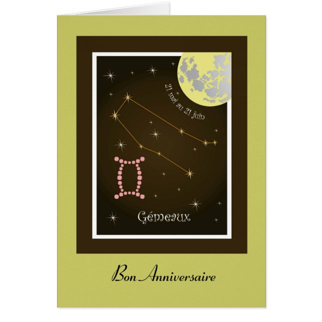 Gémeaux 21 mai au 21 juin (Devant)