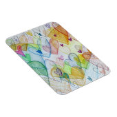 Gemeenschap Hart Kunst Inspirerende Koelkastmagnee Magneet (Rechterzijde)