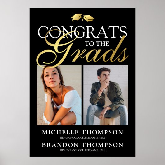 Gemeenschappelijke Afstudeerpartij Poster (Voorkant)