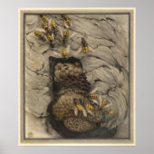 GEMEENSCHAPPELIJKE AFVALSTOFFEN - Insect Book Illu Poster (Voorkant)