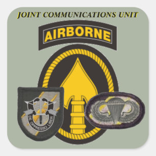 GEMEENSCHAPPELIJKE COMMUNICATIE UNIT USSOC STICKER