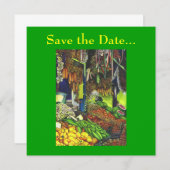 Gemeenschappelijke draden van menselijke interacti save the date (Voorkant / Achterkant)