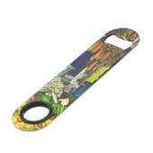 Gemeenschappelijke draden van menselijke interacti speed flessenopener (Voorkant Gekanteld)