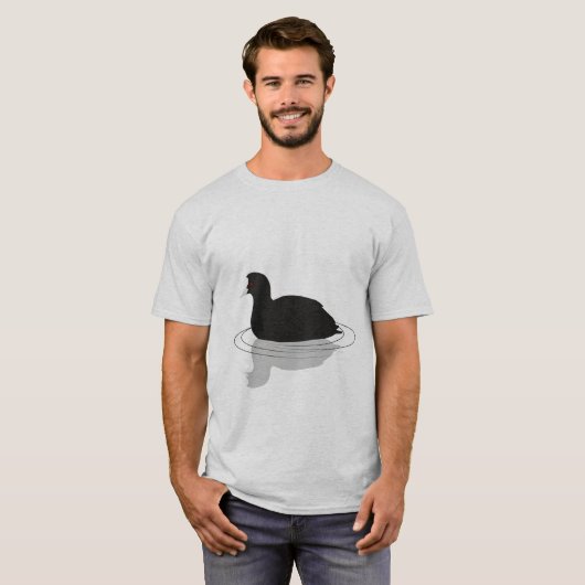 Gemeenschappelijke meerkoet t-shirt (Voorkant volledig)