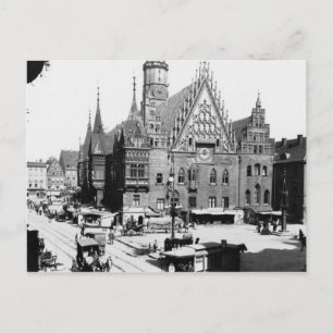 Gemeente Breslau Polen, c.1910 Briefkaart