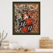 Gemeente Maldegem, België ( CvA) Poster (Keuken)