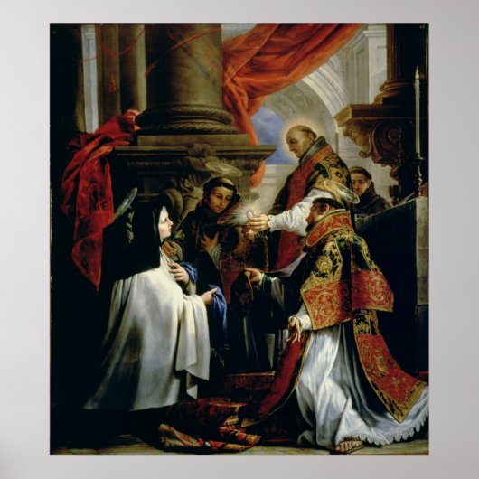 gemeente St. Teresa van Avila c.1670 Poster (Voorkant)