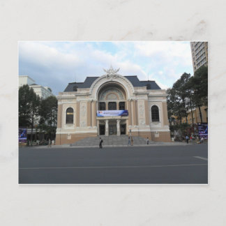 Gemeentelijk theater in Ho Chi Minh Vietnam Briefkaart