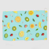 Gemengd fruit golfhanddoek (Horizontaal)