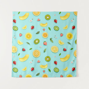 Gemengd fruit wandkleed