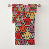 Gemengd Tulpveld Bad Handdoek (Insitu)