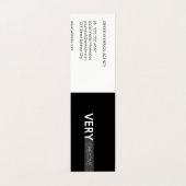 Gemengd type | Modern Visitekaartjes (Buitenkant ongevouwen)