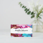 Gemengd verf | Vibrant II Visitekaartje (Staand voorkant)