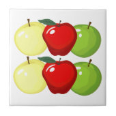 Gemengde Apple Kitchen Tile Tegeltje (Voorkant)