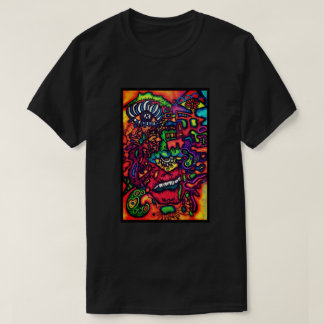 Gemengde berichten t-shirt