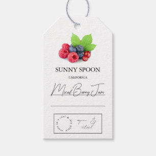 Gemengde Berry Hang Label Cadeaulabel