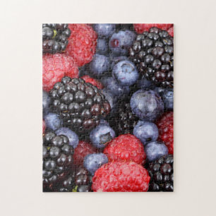 Gemengde bessen legpuzzel