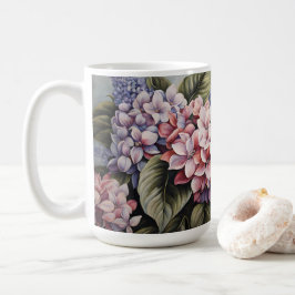 Gemengde bloemen - Klassieke pastelbloemen Koffiemok