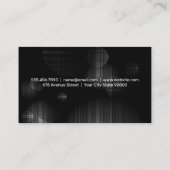 Gemengde cocktailDrinken | Mixology Bartender Visitekaartje (Achterkant)