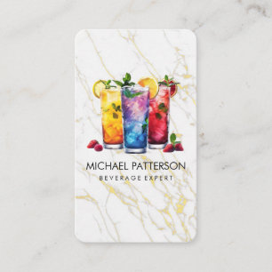 Gemengde cocktails / Barkeeper / Restaurant Visitekaartje