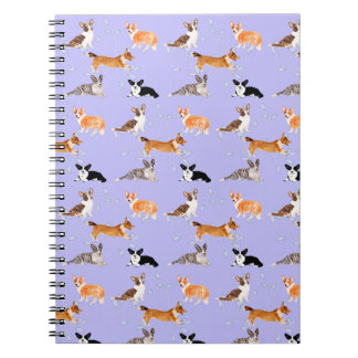 Gemengde Corgi Notitieboek