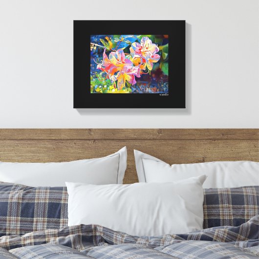 Gemengde Digitale Media Zwart Verpakte Canvaskunst Canvas Afdruk (Insitu (Slaapkamer))