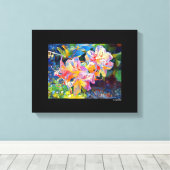 Gemengde Digitale Media Zwart Verpakte Canvaskunst Canvas Afdruk (Insitu (Houten vloer))