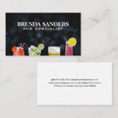 Gemengde Dranken Assortiment  Visitekaartje (Voorkant / Achterkant)