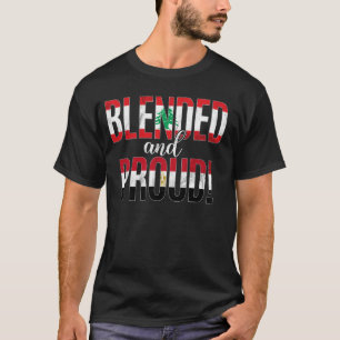 Gemengde en trotse nationaliteit half Libanese hel T-shirt