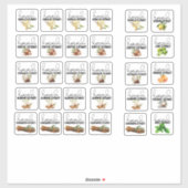 Gemengde extract smaken Set 1 Sticker (Vel)
