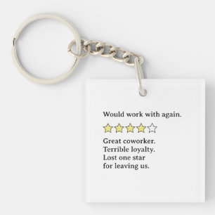 Gemengde feedback van collega's - Sterke punten en Sleutelhanger