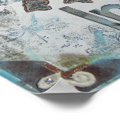 Gemengde geheugendromen Ontdek de kunstdrukkunst Poster (Hoek)