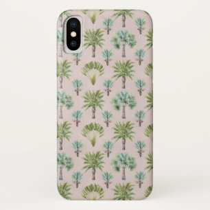Gemengde groene palmbomen iPhone x hoesje