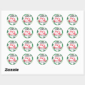 Gemengde hartige kruiden cadeau label stickers, Kr (Vel)