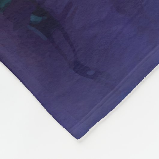 Gemengde kleur 4 fleece deken (Hoek)